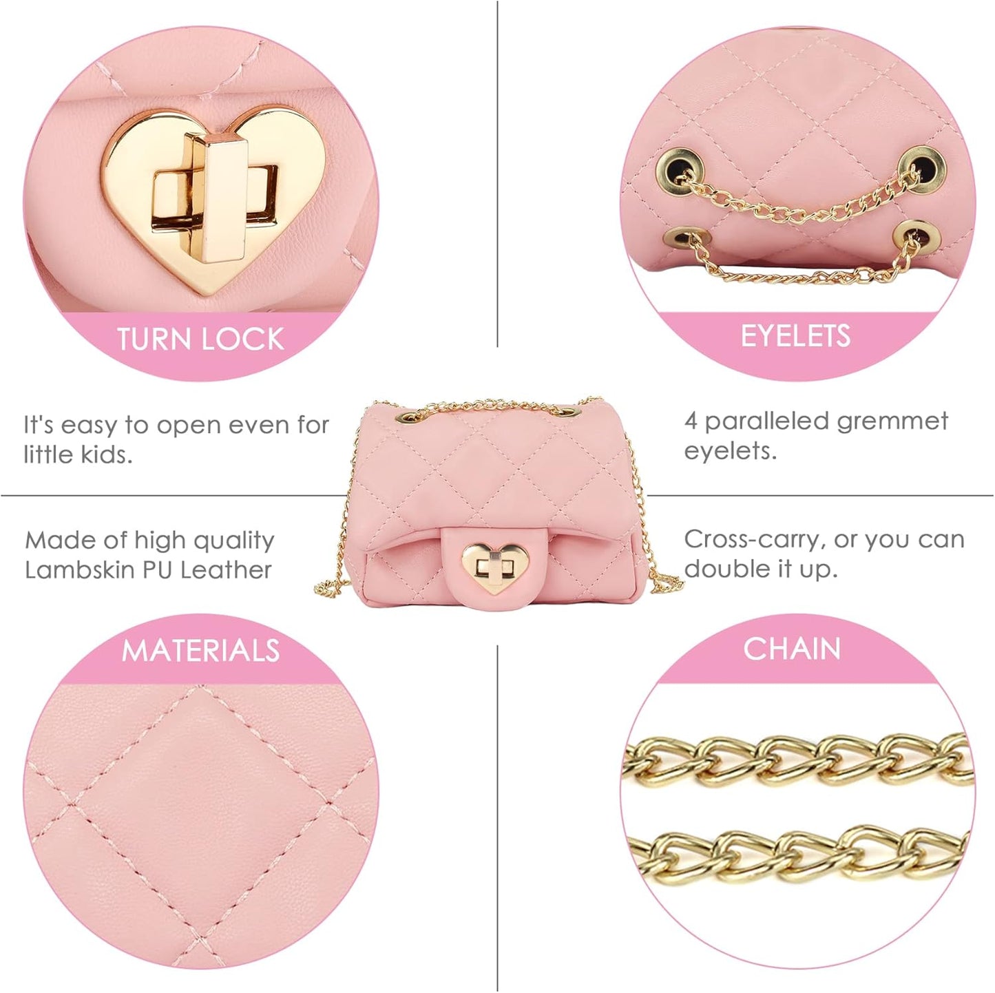 Adorable Mibasies Crossbody Bags for Little Fashionistas! Perfect Gift for Kids! 🎀✨